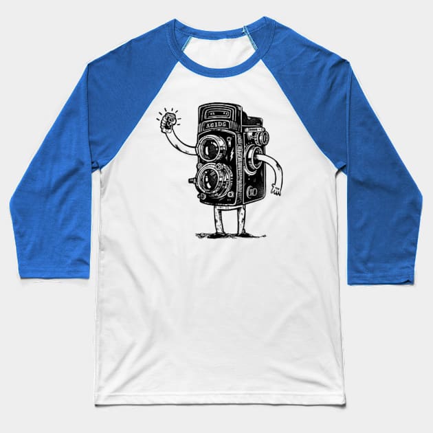 Self-selfie Baseball T-Shirt by Madkobra